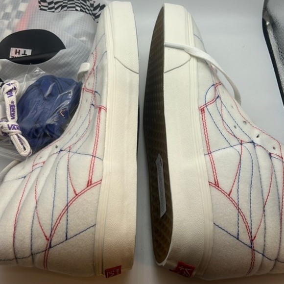 Vans Vault x Taka Hayashi Diy Self Design Sk8-Hi high top Lx New Men 11.5 - Picture 4 of 7